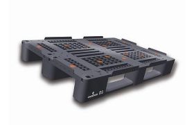 Plastpalle Craemer type D1 - med kanter