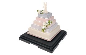 Termobund 595x595x80 mm Kage XL - Sort