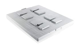 Pallelåg til Craemer 1200x1000 mm - Lys grå