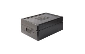 Termokasse 600x400x260 mm Ice Box - Sort