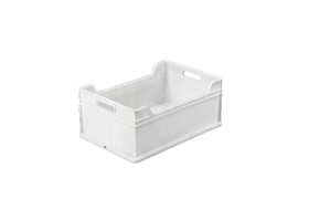 Plastkasse C - 33 L - 595x395x245 mm m/hå.hul