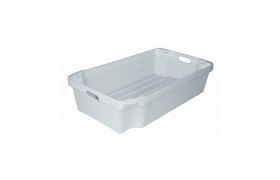 Plastkasse SFK-1 - 740x425x171 mm - hvid