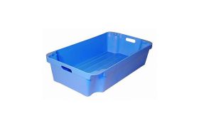 Plastkasse SFK-1 - 740x425x171 mm - blå