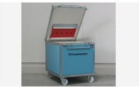 Termoskab 170 L på hjul - 800x600x680 mm - blå
