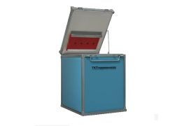 Termoskab 250 L - 810x660x830 mm - blå