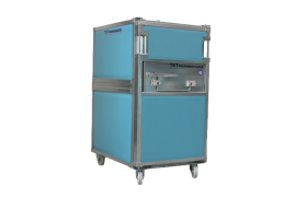Termoskab 560 L på hjul - 955x735x1415 mm - blå