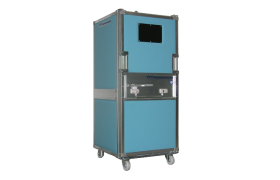 Termoskab 580 L på hjul - 825x735x1770 mm - blå
