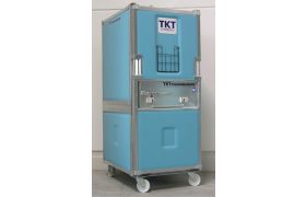 Termoskab 720 L på hjul - 955x735x1770 mm - blå
