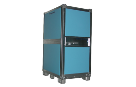 Termoskab 1000 L på fod - 1200x800x1830 mm - blå