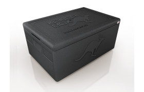 Termokasse expert 600x400x320 mm 46 l. sort