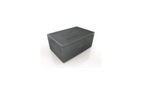 Termokasse expert 600x400x320 mm 46 l. sort