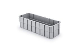 Indsatsboks 362x131x102 mm - Grå