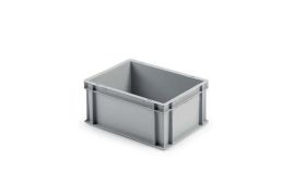 Plastkasse UNISTA 400x300x175 mm - lysgrå