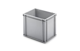 Plastkasse UNISTA M320 400x300x320 mm - lysgrå