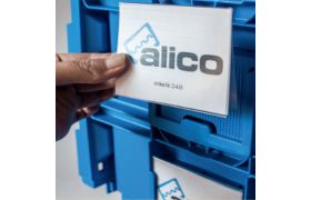 Etiketholder til Alico transportkasse 100x75mm