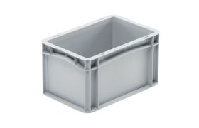 Plastkasse Basicline 300x200x170 mm - Grå