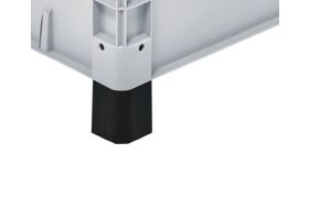 Fod til plastkasse BasicPlus - sort