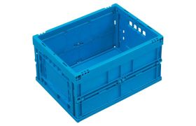 Foldekasse W - 22L - 400x300x220/60 mm - blå