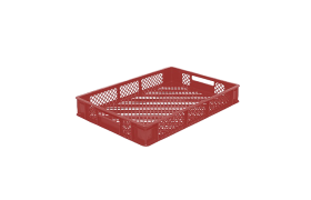 Brødkasse 600x400x90 mm - rød