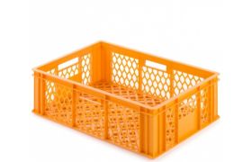 Brødkasse 600x400x198 mm - gul/orange