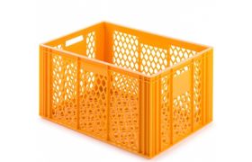 Brødkasse 600x400x349 mm - gul/orange