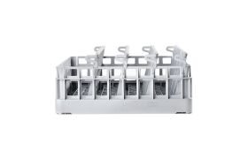 Basiskurv med glasholder - 4 glas
