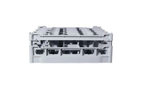 Opvaskekurv 500x500 mm - 140 mm - 20 glas