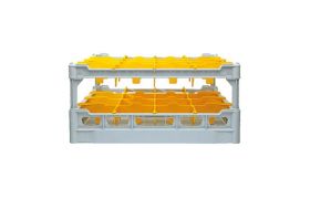 Opvaskekurv 500x500 mm - 200 mm - 4x4 glas