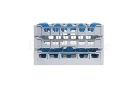 Opvaskekurv 500x500 mm - 245 mm - 44 glas