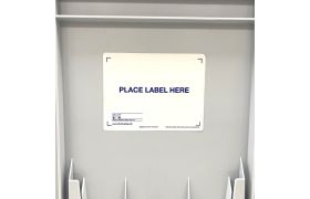 Placard label holder 95 x 125 mm/A7 - Indu. m/1 fv