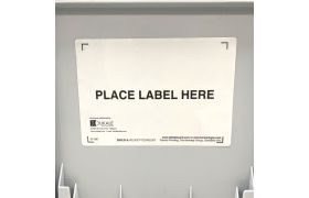 Placard label holder 114 x 165 mm/A6 - Indu m/1 fv