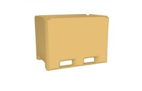 Isoleret kar 565 L - cremefarvet - PE