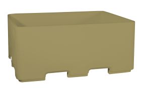 Isoleret kar 1100 L - cremefarvet - PUR