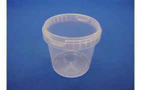 Plastbøtte 5122 - 600 ml - klar