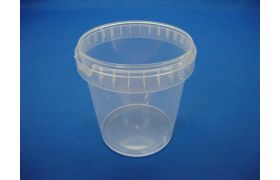 Plastbøtte 5022 - 870 ml -  Klar