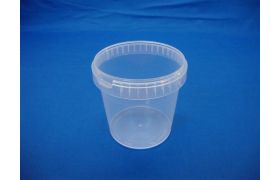 Plastbøtte 5131 - 1180 ml - Klar