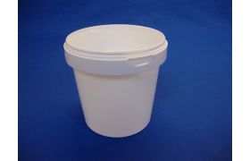 Plastbøtte 5132 - 1180 ml - Hvid