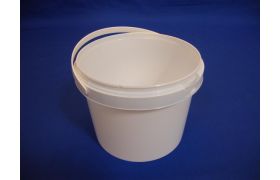 Plastspand 8020 - 2100 ml - Hvid