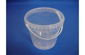 Plastspand 5141 - 2300 ml - m/håndtag - Klar