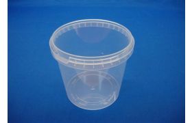 Plastbøtte 5054 - 1550 ml - Klar