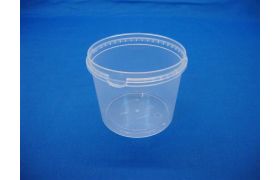 Plastbøtte 677 - 800 ml - Klar
