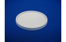 Plastlåg 625 - Ø122 mm - Hvid