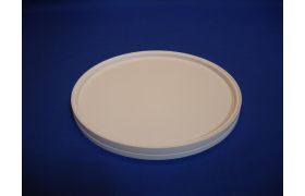 Plastlåg 2267 - Ø266 mm - Hvid