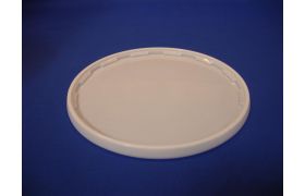 Plastlåg 4117 - Ø293 mm - Hvid
