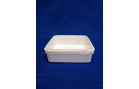 Plastbøtte 5541 - 1500 ml - Hvid