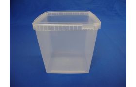 Plastbøtte 5546 - 4000 ml - Klar