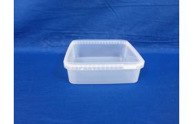 Plastbøtte 5541-1500 ml - Frysekvalitet - Natur