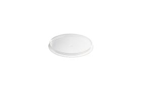 Plastlåg TP118-D - Klar - Ø118mm