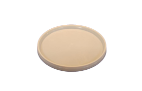 Plastlåg DZE1180 - Ø132 mm - Hvid