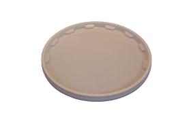 Plastlåg DZE86-10800 - Ø265 mm - Hvid